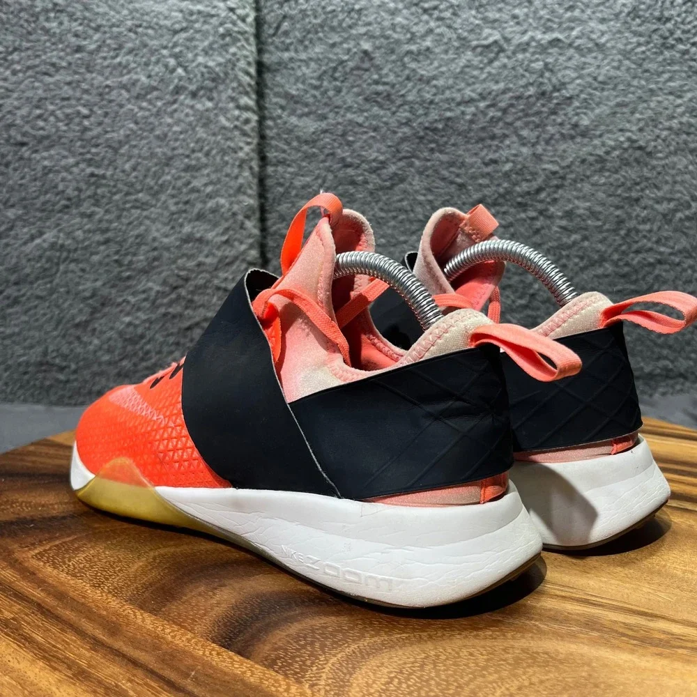 Nike‎ Metcon DSX Flyknit 2 Mens Orange Black Cross Training Shoes Size 8